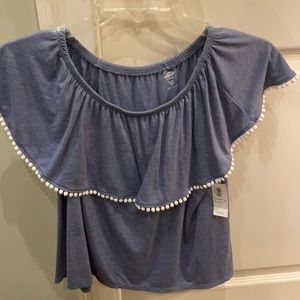Old Navy off the shoulder shirt